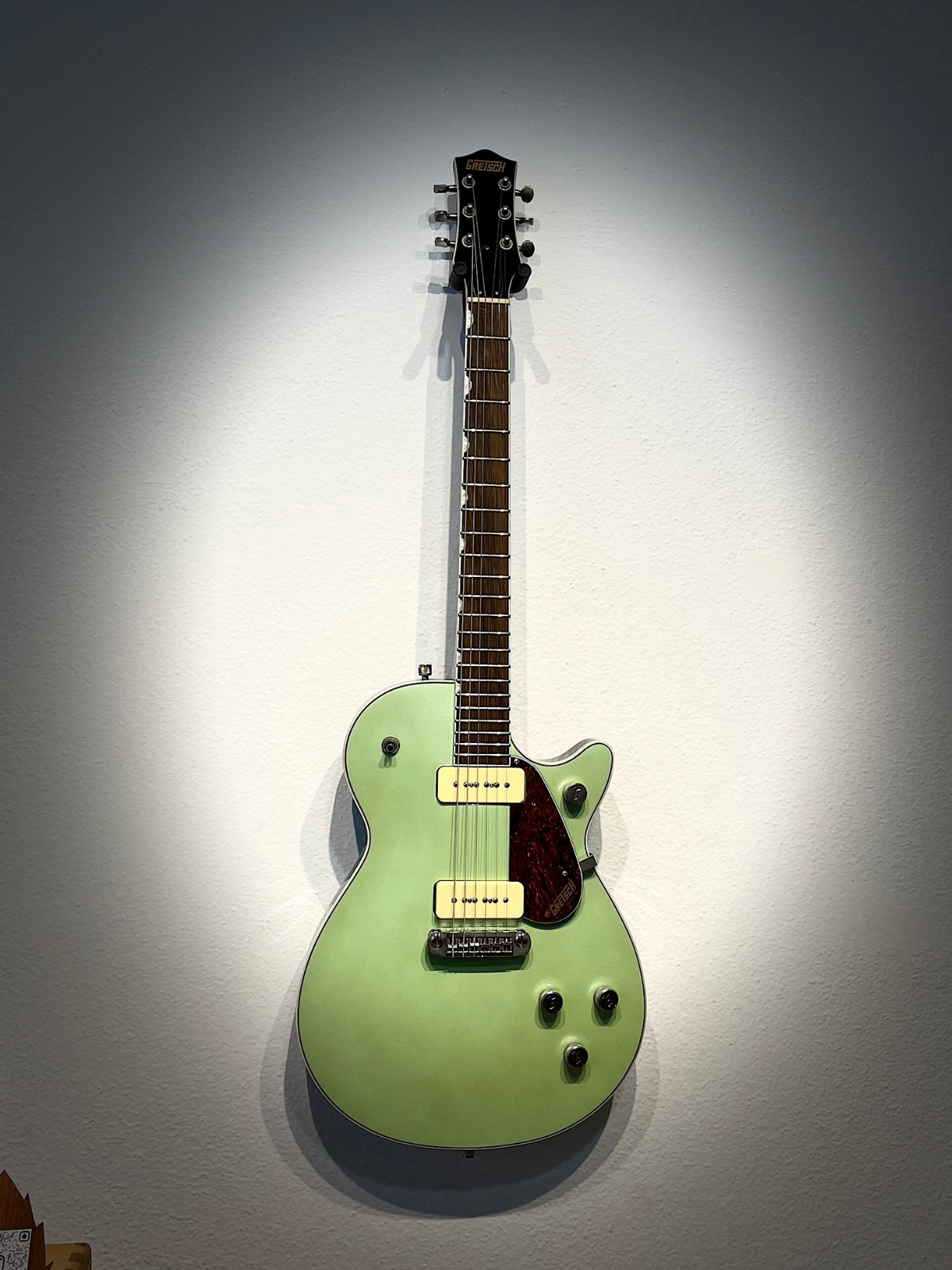 Guitarra Gretsch G5210-P90 Electromatic Cadillac Green + Pinheiro Pickups Fat4 P90 Set