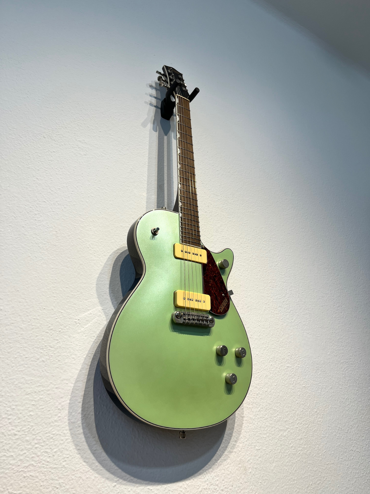 Guitarra Gretsch G5210-P90 Electromatic Cadillac Green + Pinheiro Pickups Fat4 P90 Set