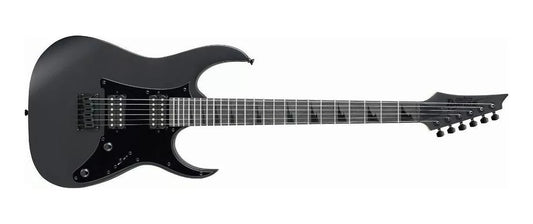 Guitarra Super Strato Ibanez GRGR 131EX BKF Black Flat