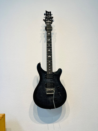 Guitarra PRS CU44FLE SE Floyd Rose Custom 24 Charcoal Burst - c/Bag - Semi Nova