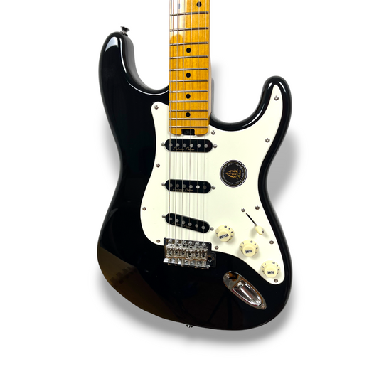 Guitarra Strato Aria Pró STG-57 BK + Pinheiro Pickups Eric Clapton